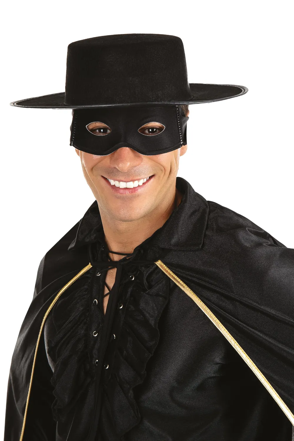 P'tit Clown 91810 maschera nera in pizzo