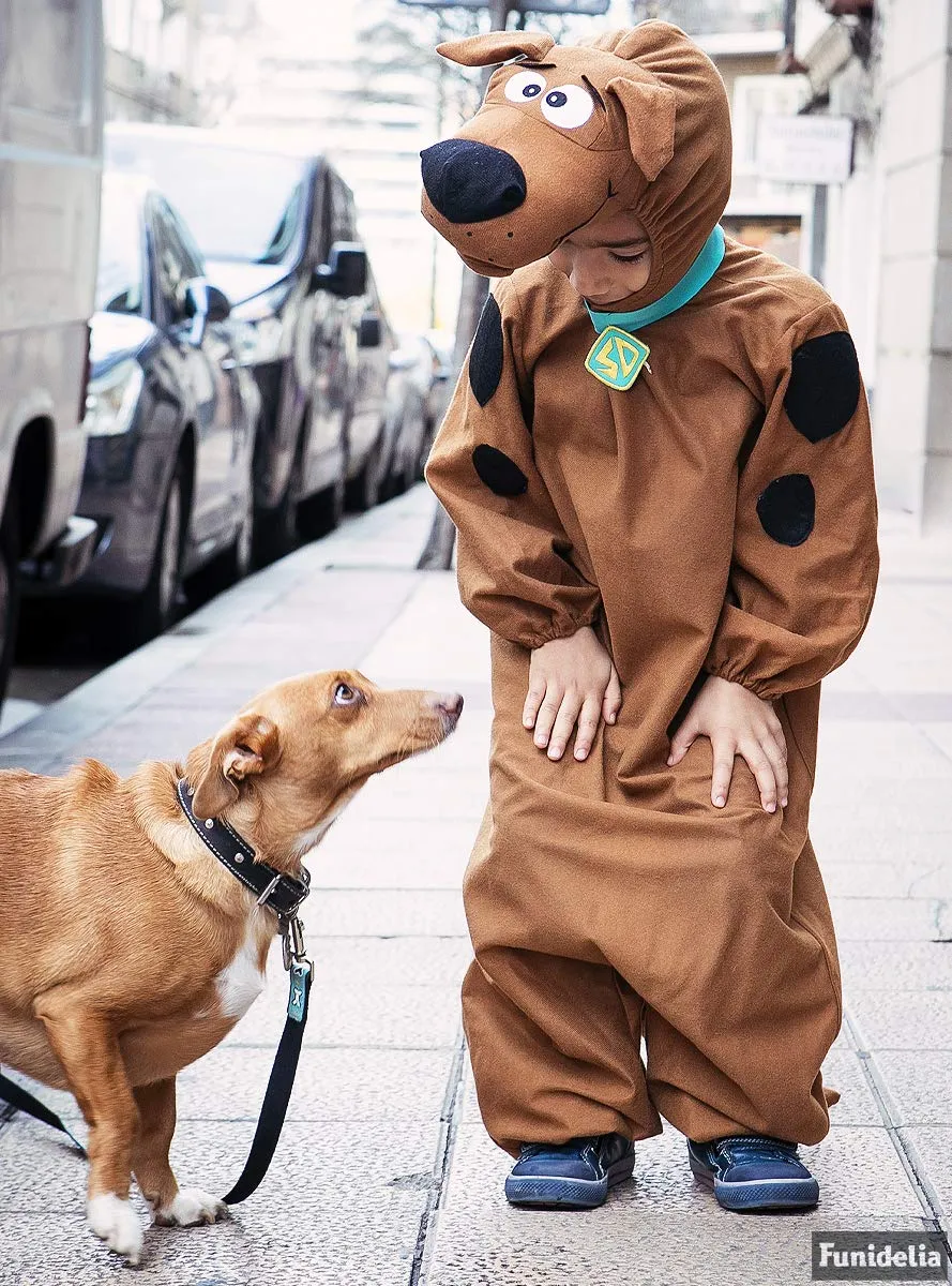 Funidelia Scooby Doo Costume Bambini 10-12 anni marrone