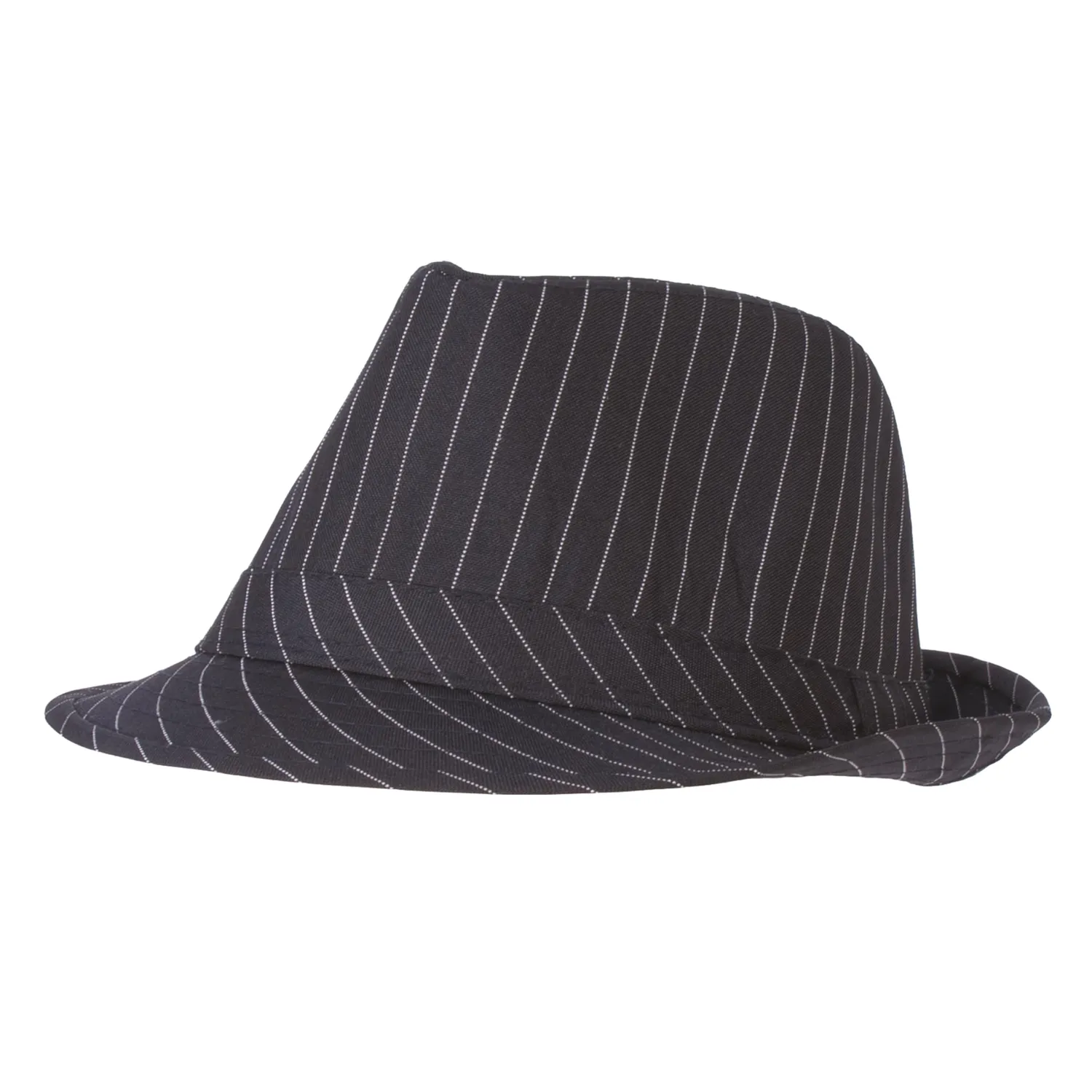 P'tit Clown Borsalino cappello adulto righe nero bianco