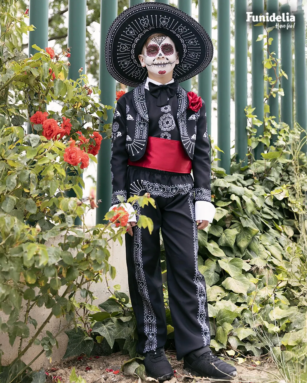Funidelia Mariachi costume bambino con sombrero 3-4 anni
