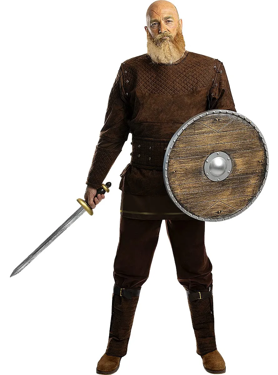 Funidelia scudo vichingo guerriero marrone 40 cm