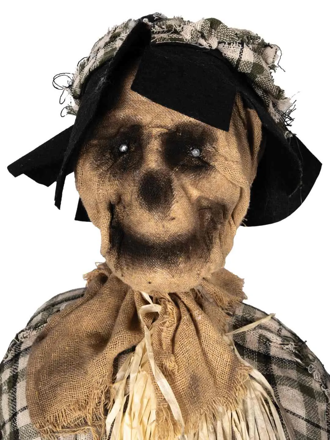 P'tit Clown 24065 spaventapasseri animatronic 120 cm con sedia