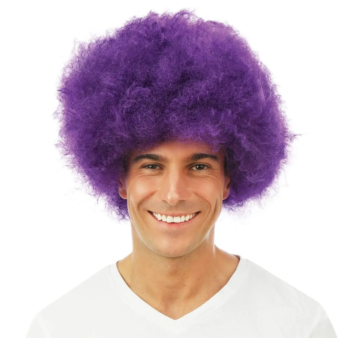 P'tit Clown Willy Afro parrucca verde riccia
