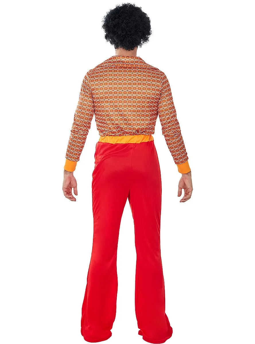 Funidelia Anni 70 costume disco uomo arancione