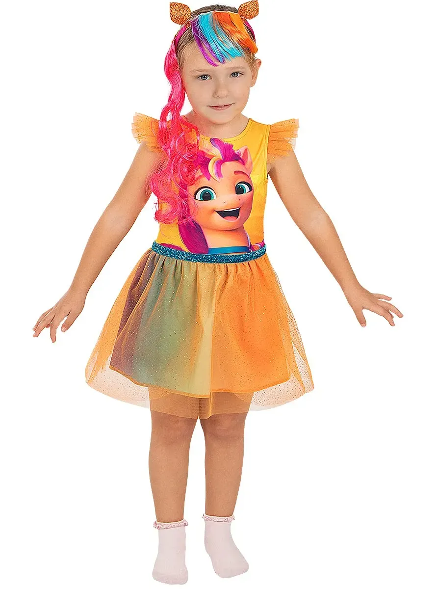 Funidelia My Little Pony Sunny Starscout Costume 3-4 Anni Arancione