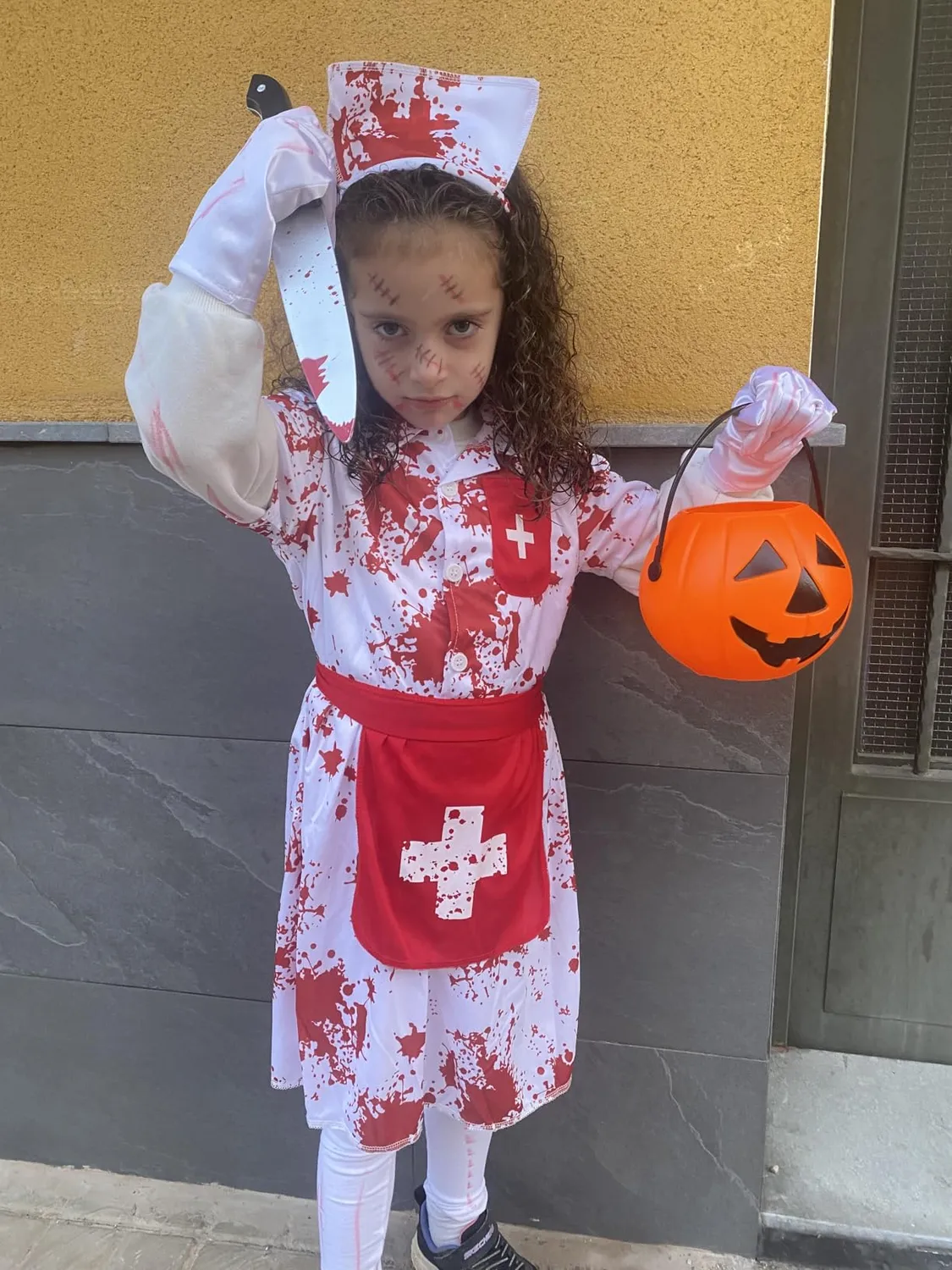 Guirca Infermiera costume bambina 10-12 anni Halloween