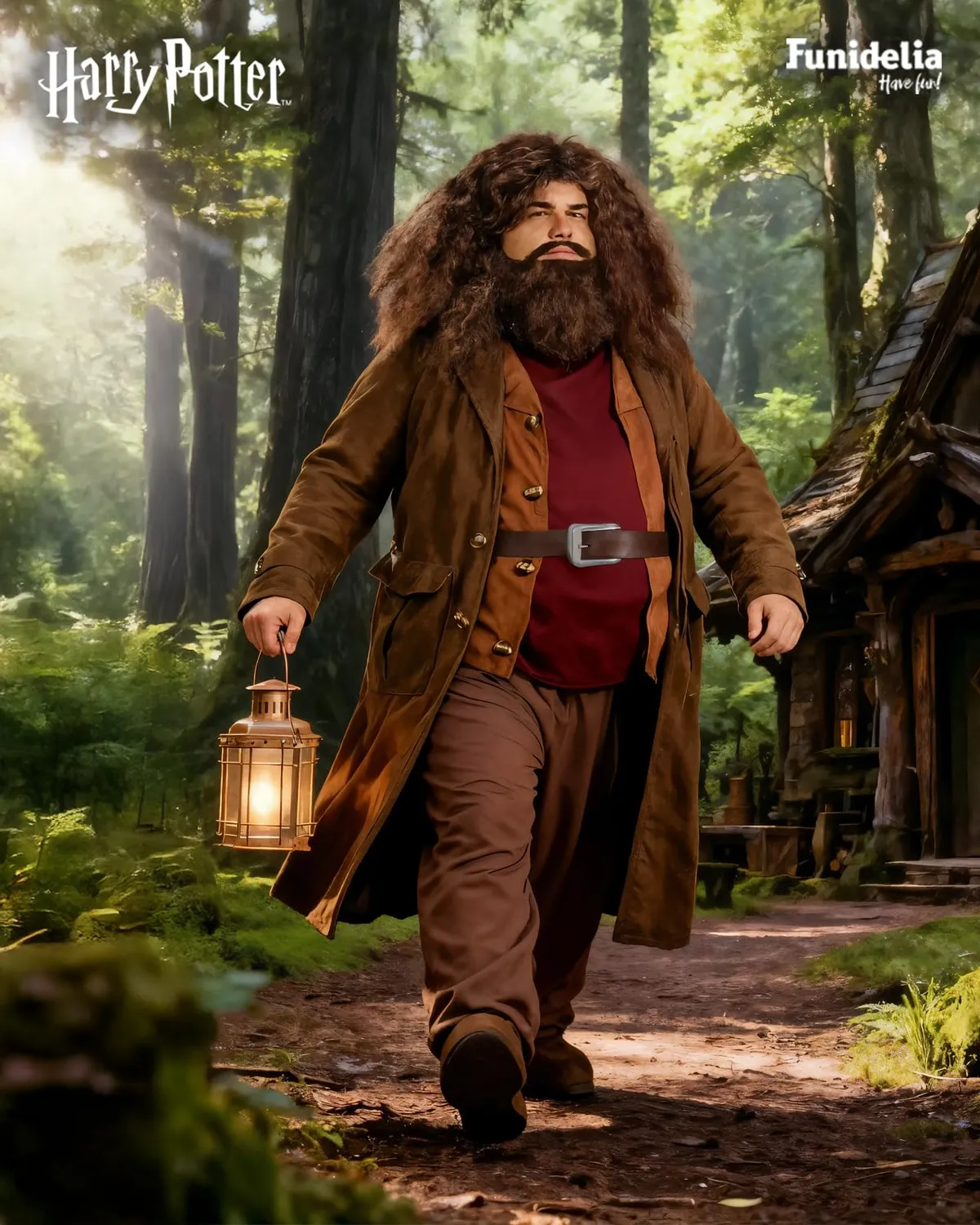 Funidelia Hagrid Harry Potter costume uomo L-XL ufficiale