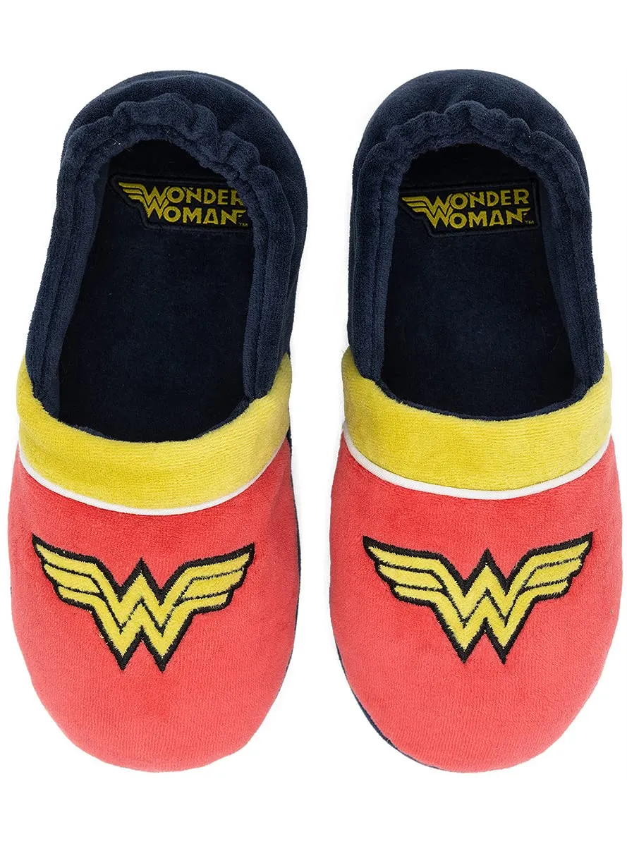 Funidelia Wonder Woman pantofole bambina 26-28 rosse