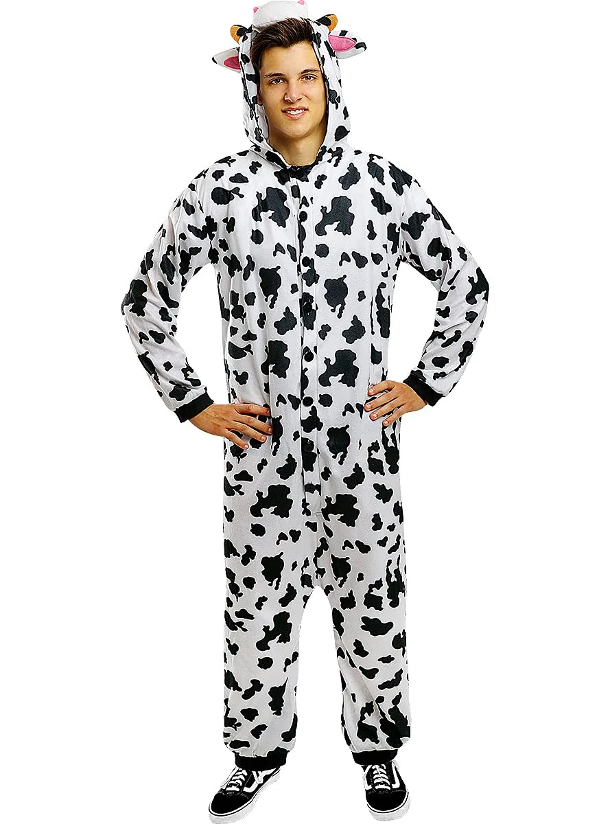 Funidelia Mucca onesie costume adulto S-M multicolore