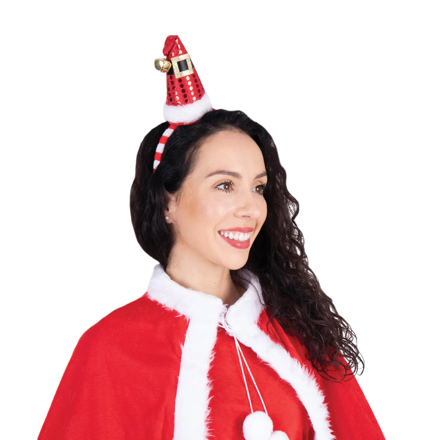 P'tit Clown re22375 cerchietto cappello Natale campanello adulto