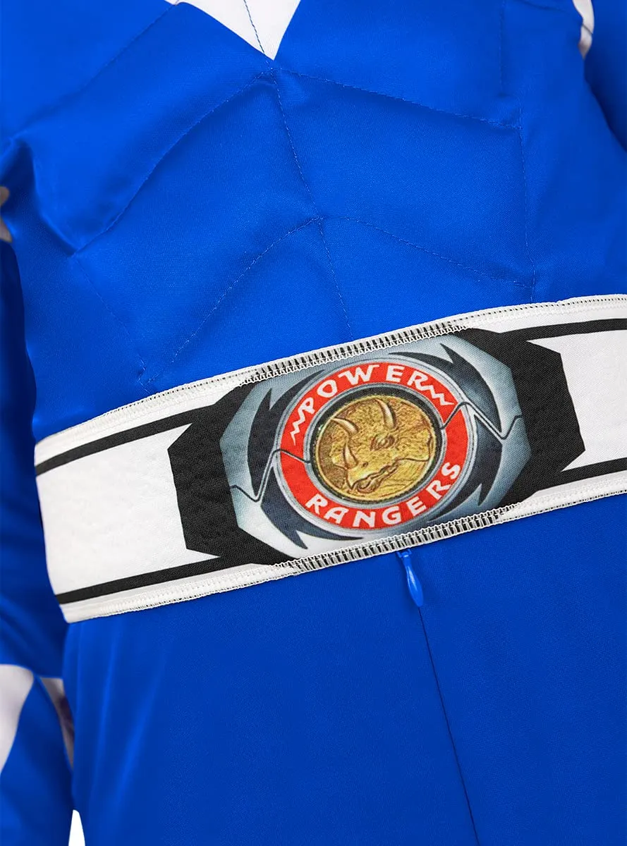 Funidelia Power Ranger Blu costume bambino 7-9 anni tuta
