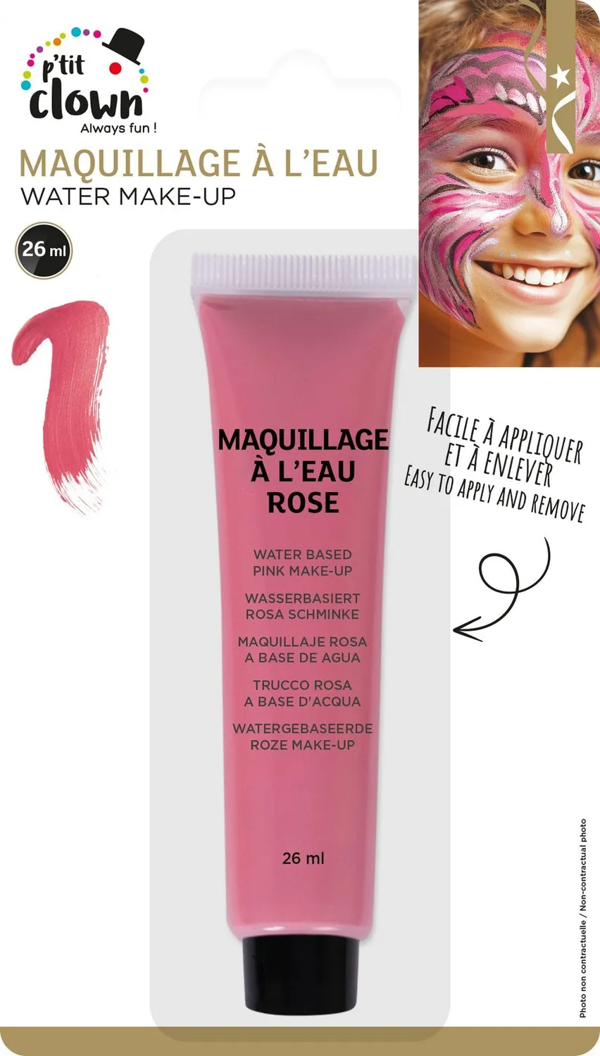 P'tit Clown 24104 Ombretto Liquido Rosa 26 ml