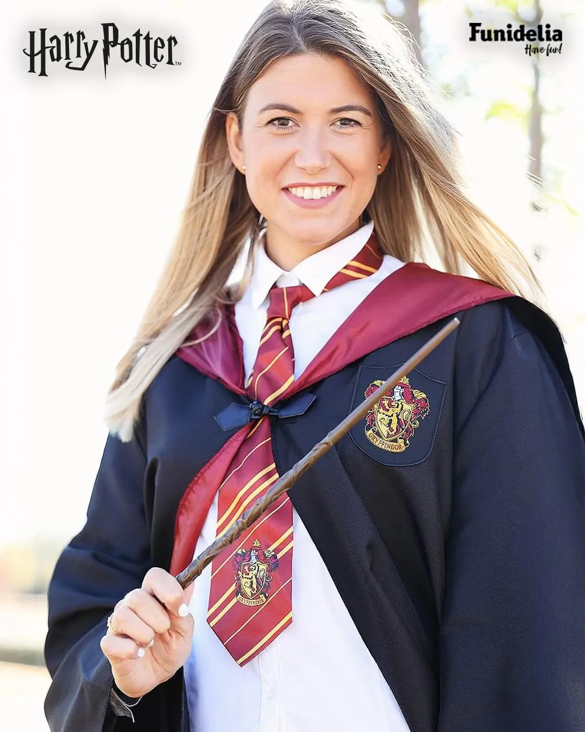 Funidelia Harry Potter cravatta Grifondoro replica ufficiale