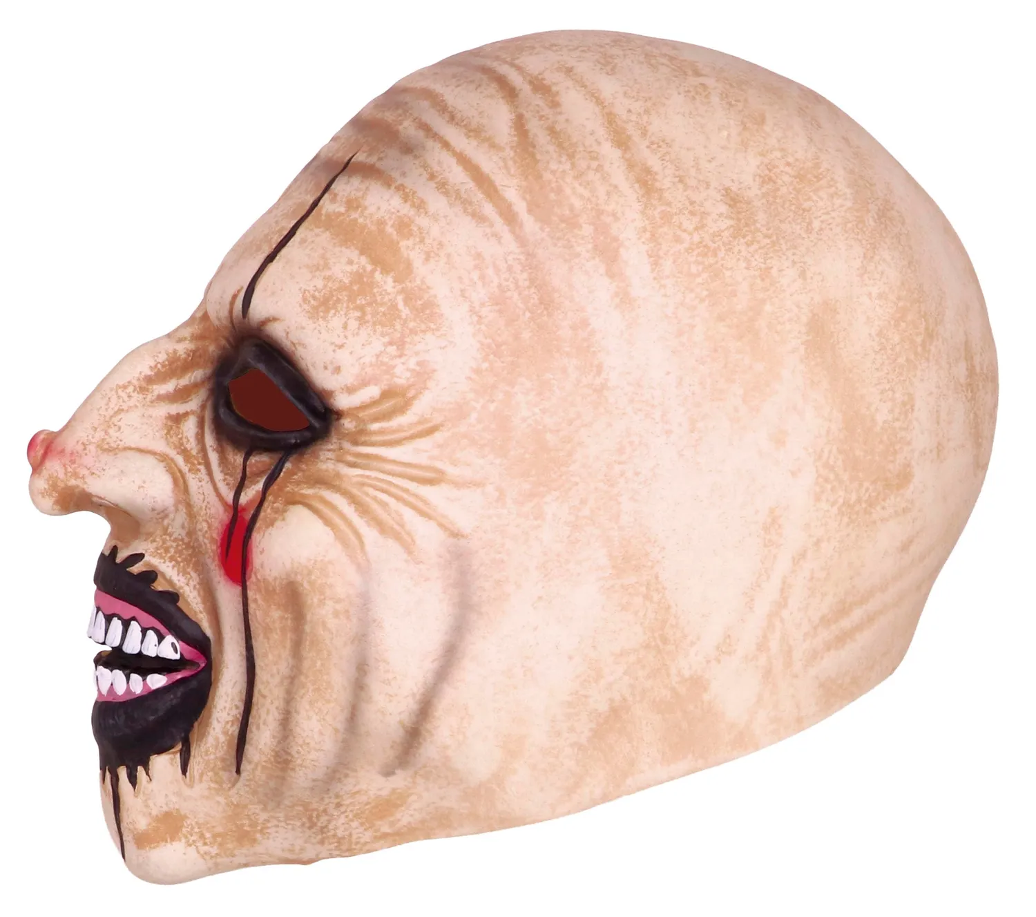 Fiestas Guirca Maschera Clown Adulto bianco rosso nero Halloween