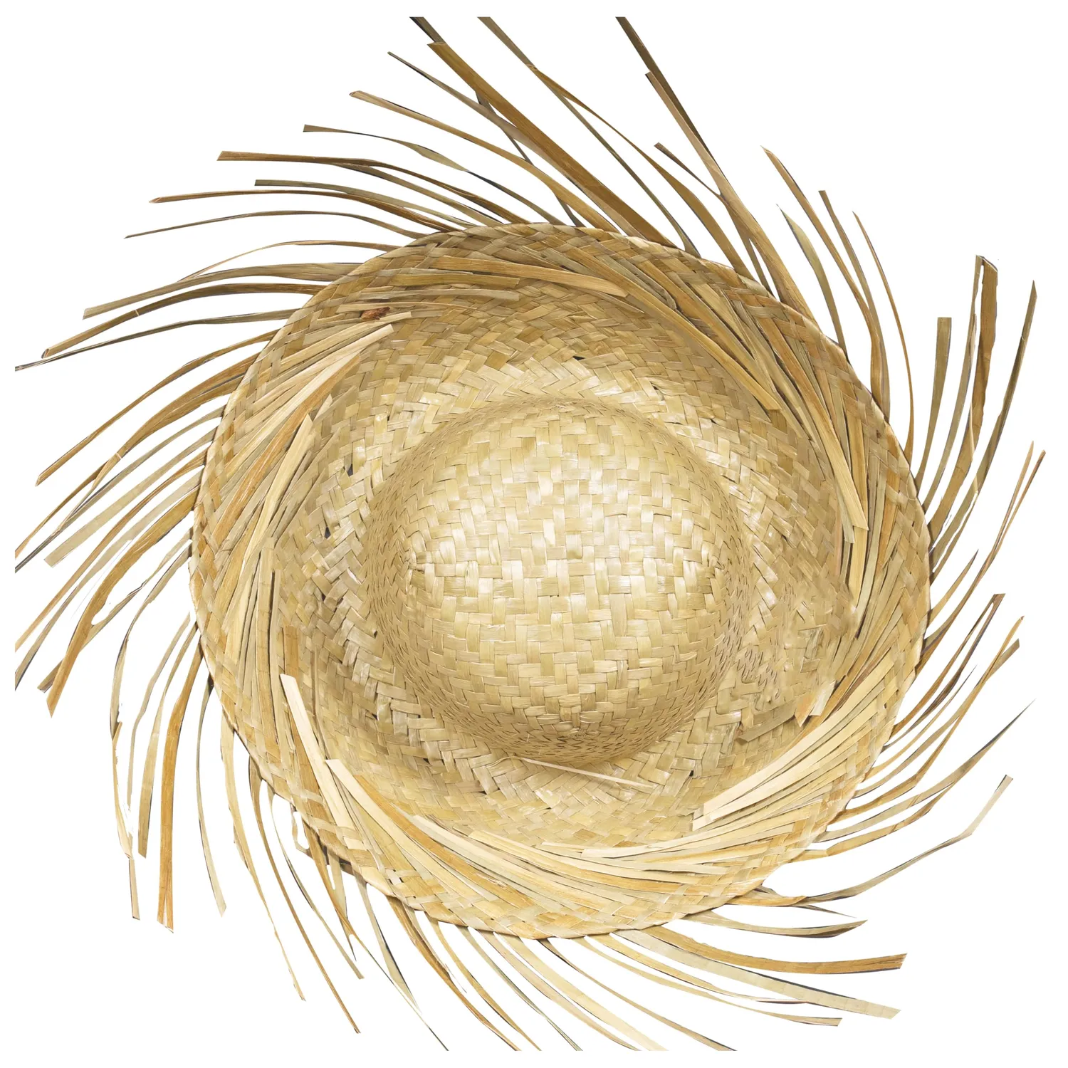 P'tit Clown 95424 Cappello Paglia Hawaiano Fiori Adulto