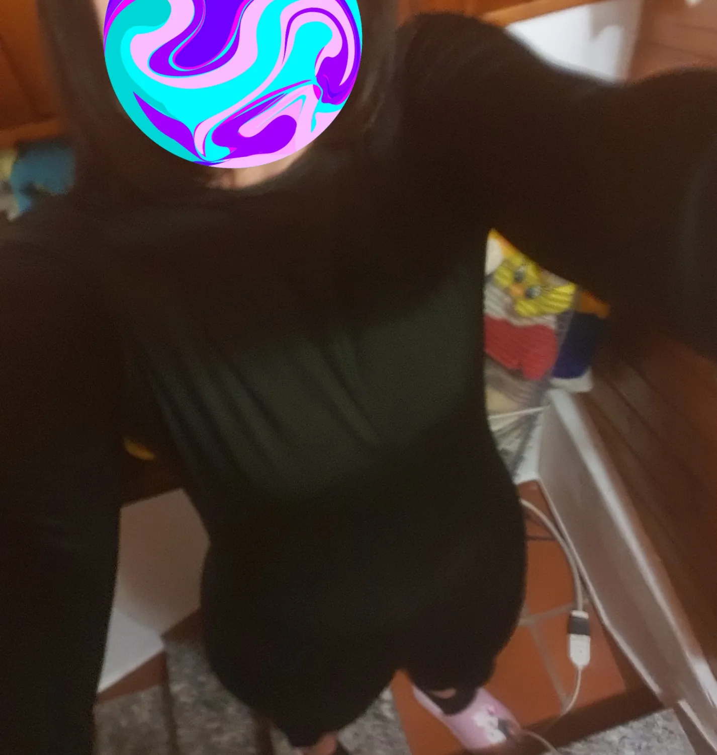 Guirca Tuta Intera Nera costume donna M nero