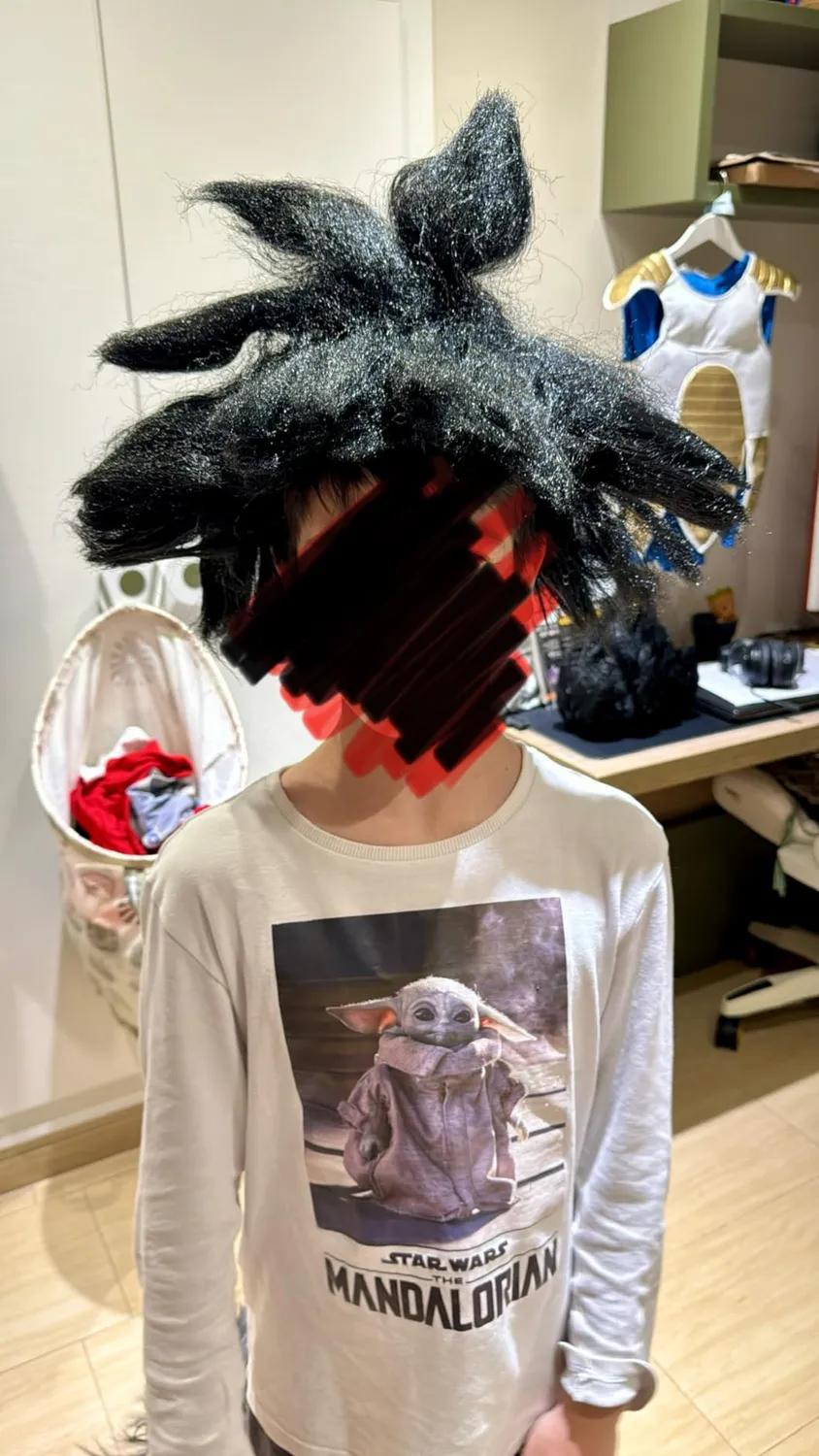 Funidelia Goku Dragon Ball Parrucca Bambino Nera