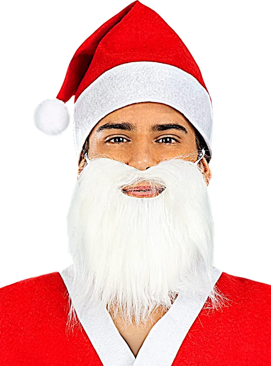 Funidelia Berretto Babbo Natale rosso adulto
