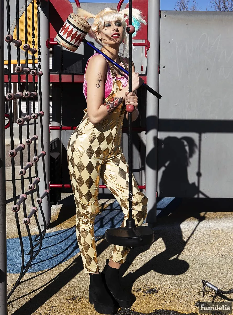 Funidelia Harley Quinn Birds of Prey costume donna