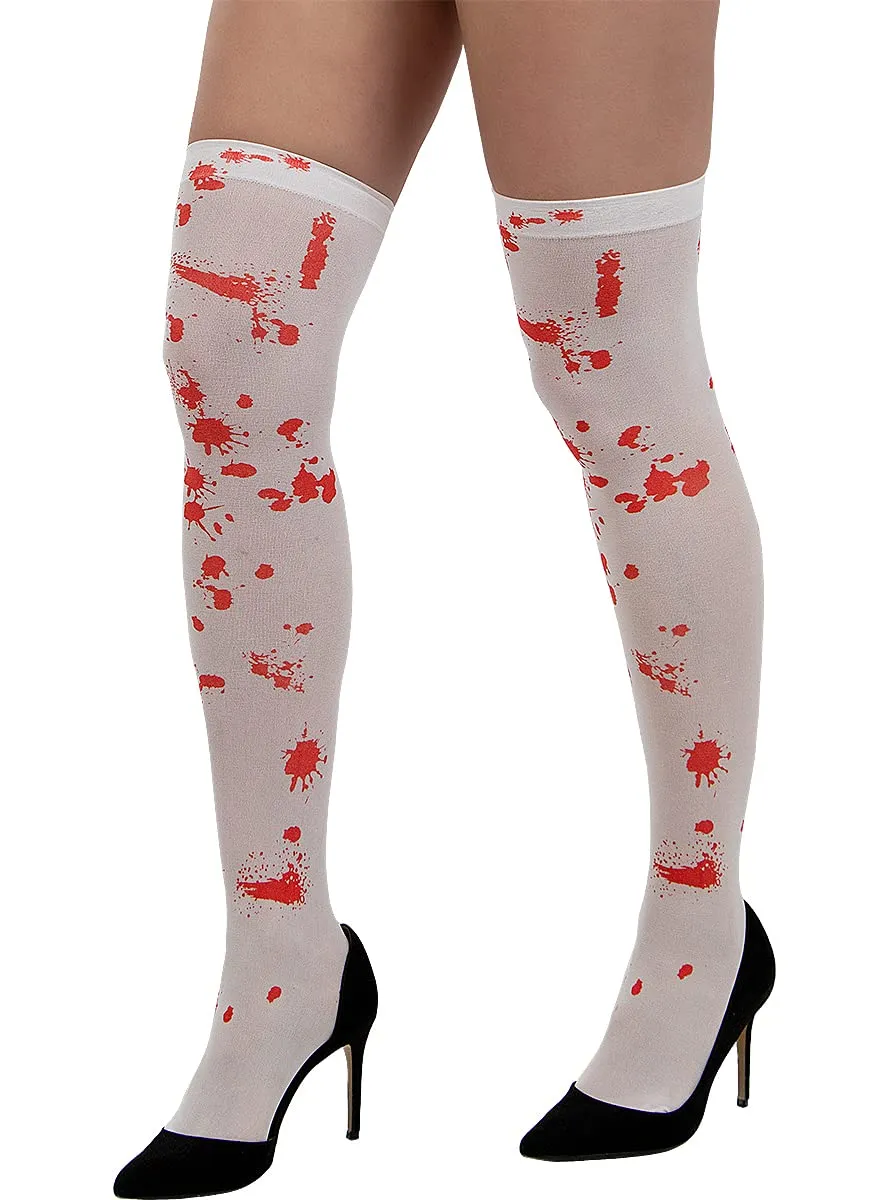 Funidelia Collant Insanguinati Accessorio Nero Horror Donna