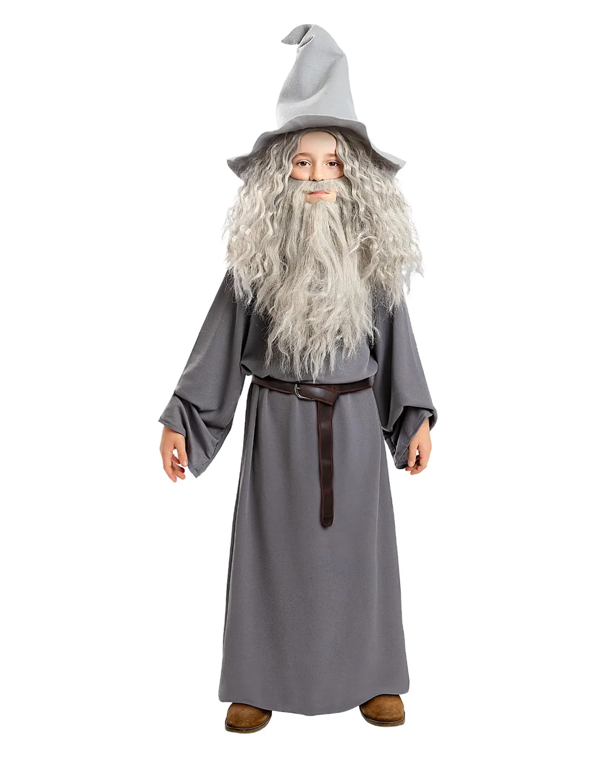 Funidelia Il Signore degli Anelli Gandalf parrucca con barba multicolore