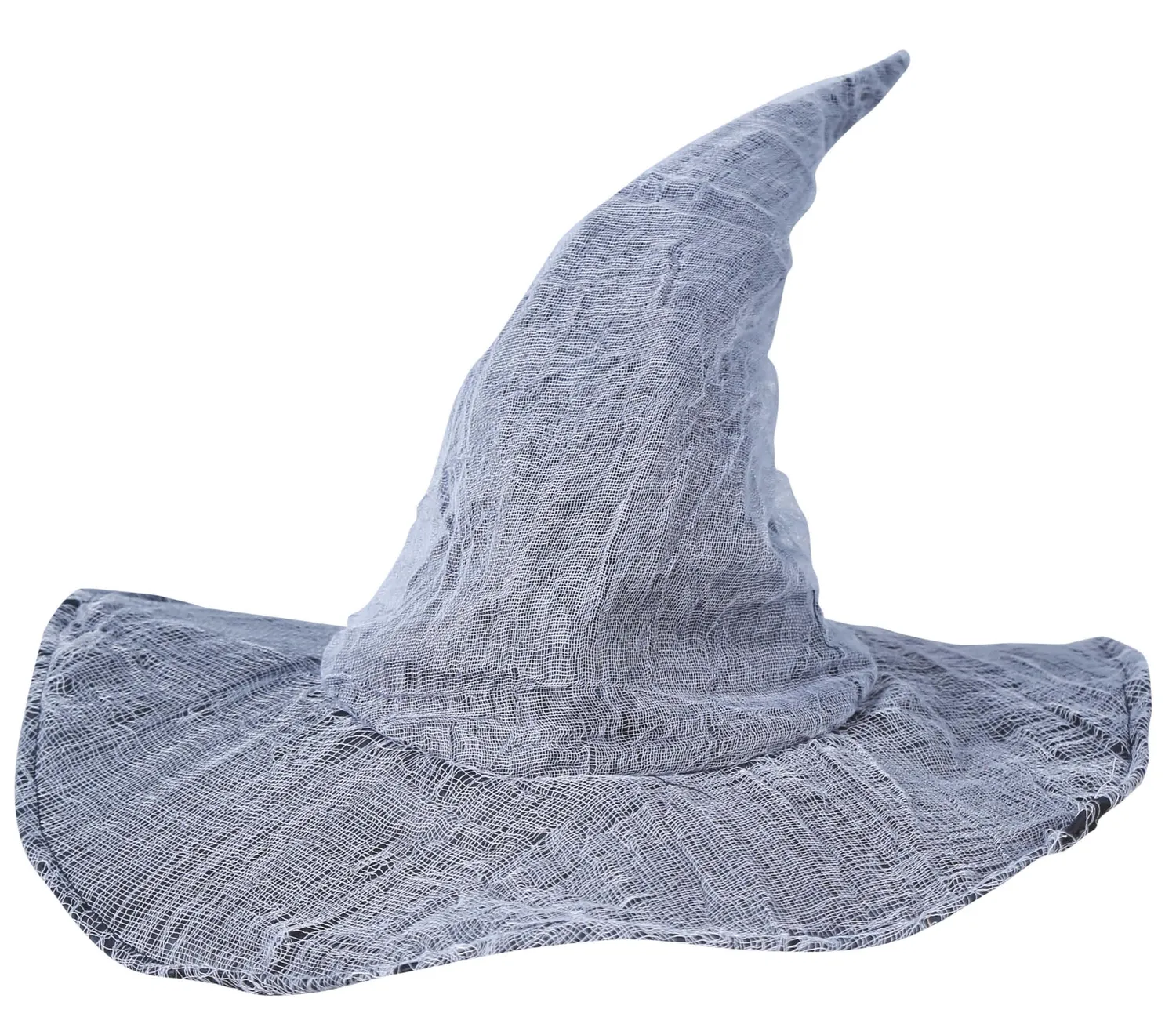 Guirca Cappello Mago Grigio Accessorio Carnevale Stregone