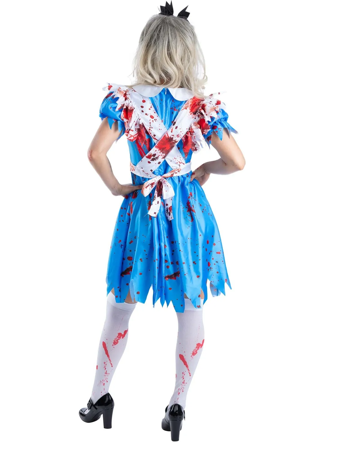Smiffys Zombie Wonderland costume donna vestito insanguinato