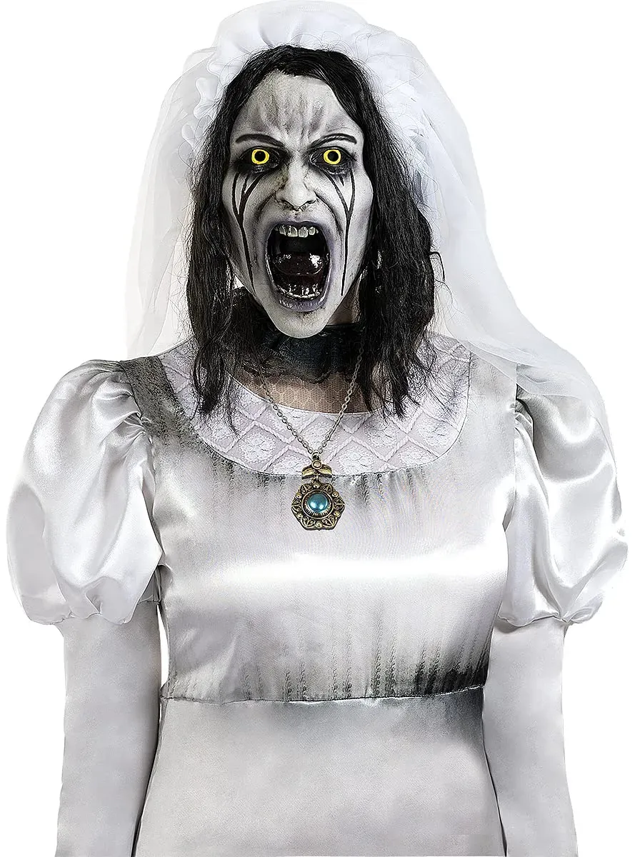 Funidelia La Llorona Deluxe maschera bianco horror adulto