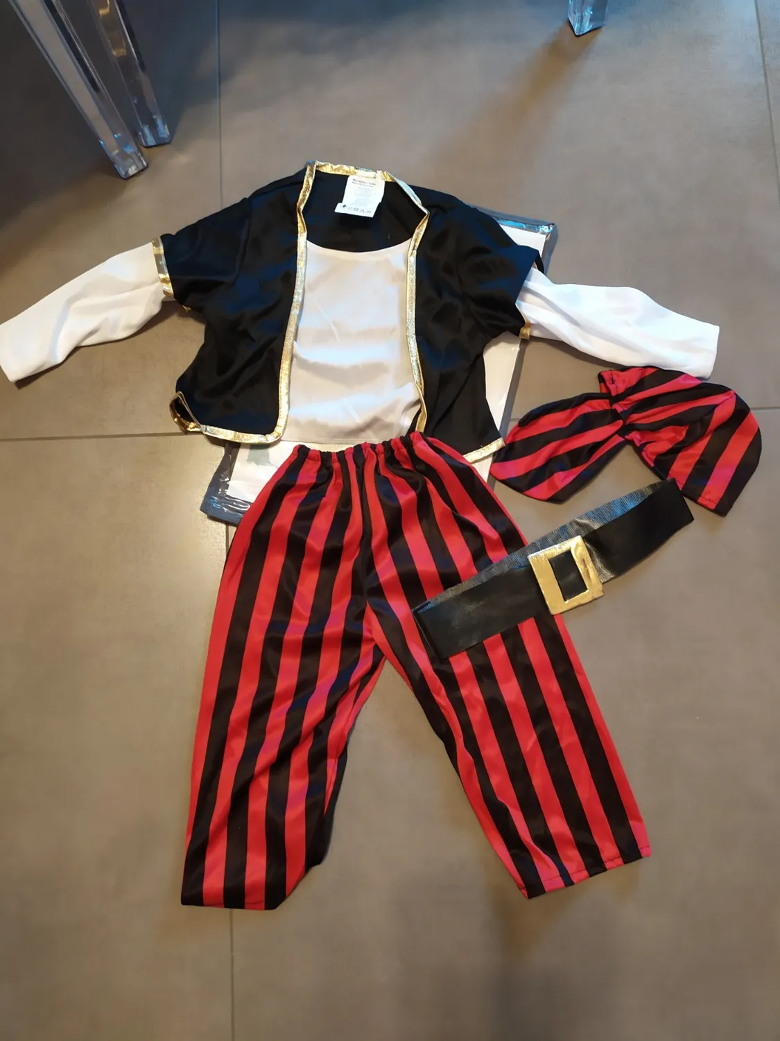 Fiestas Guirca Pirata Baby costume 12-18 mesi 5 pezzi
