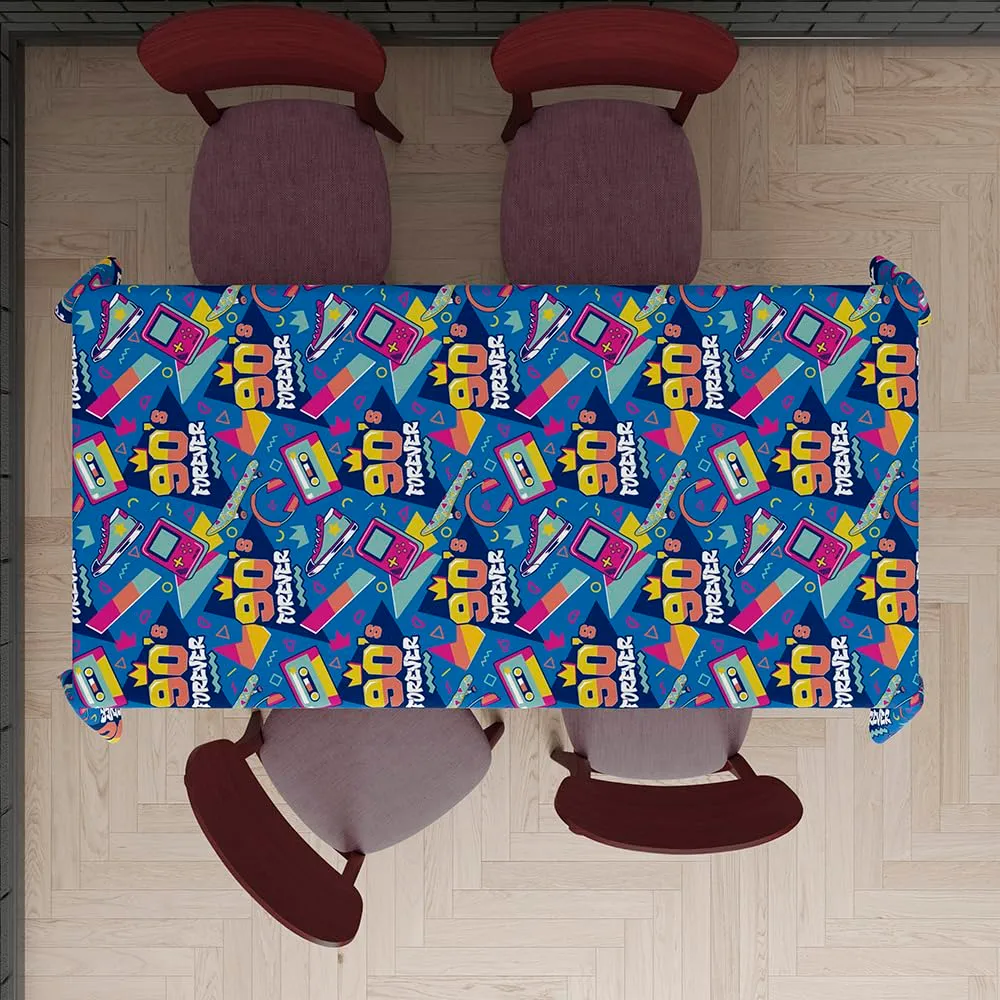 Guirca Tovaglia 90s tovaglia multicolore 137x274 cm PVC