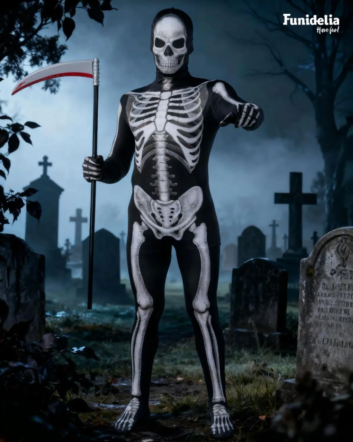 Funidelia Falce insanguinata accessorio Halloween adulto