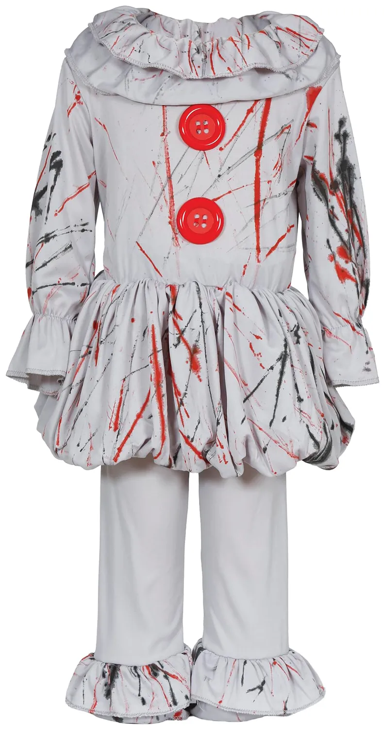 Guirca Pagliaccio Malvagio costume bambini 12-18 mesi