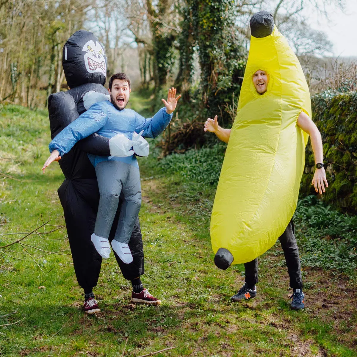 Bodysocks Lift You Up Re Gorilla costume gonfiabile adulto