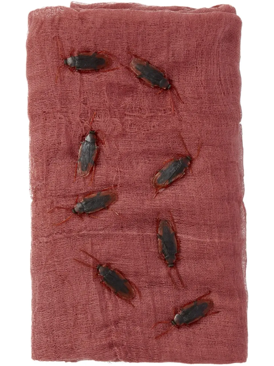 Smiffys Cockroach Kit decorazione Halloween rossa 4,5 m