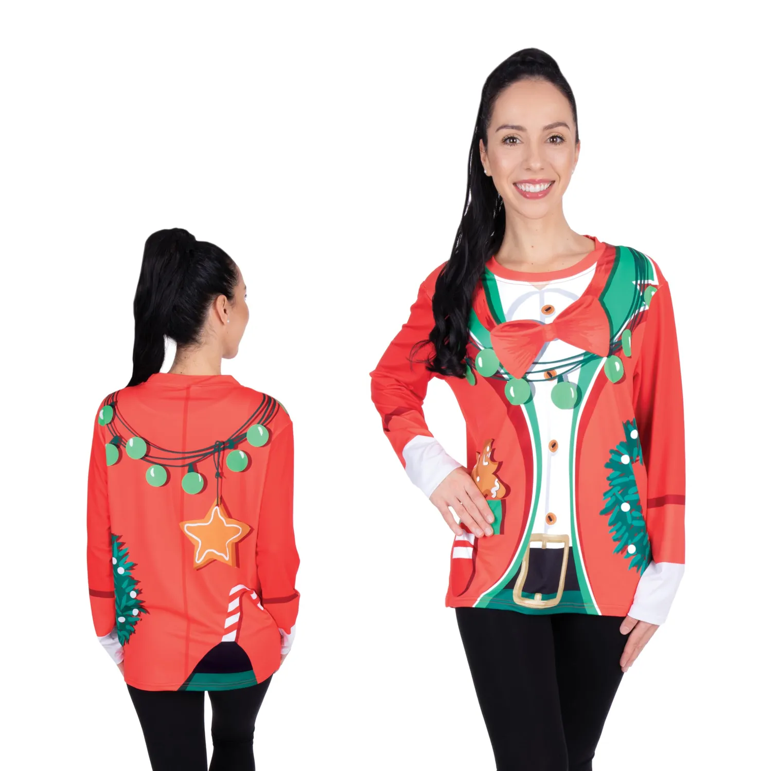 P'tit Clown RE22803 maglietta Natale smoking taglia L-XL