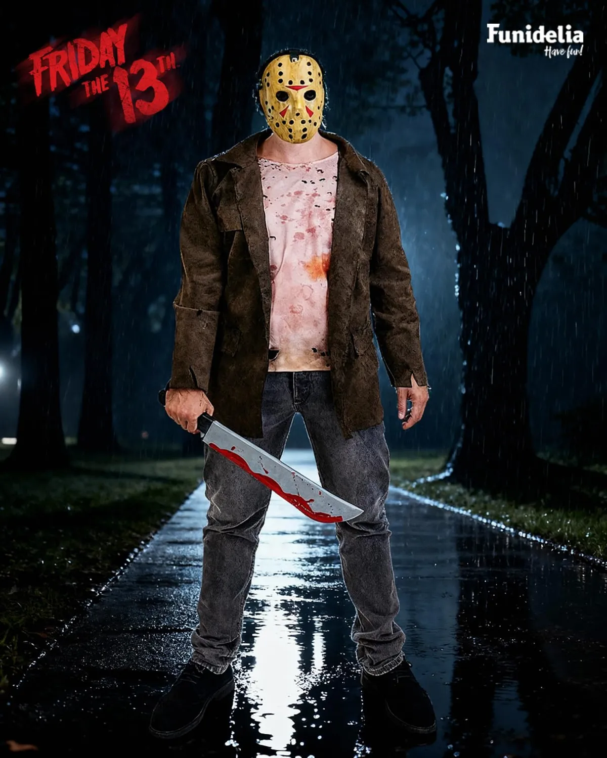 Funidelia Jason Venerdì 13 costume uomo con maschera