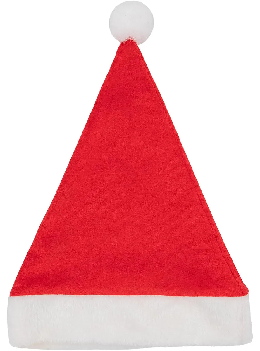 Funidelia Berretto Babbo Natale rosso adulto