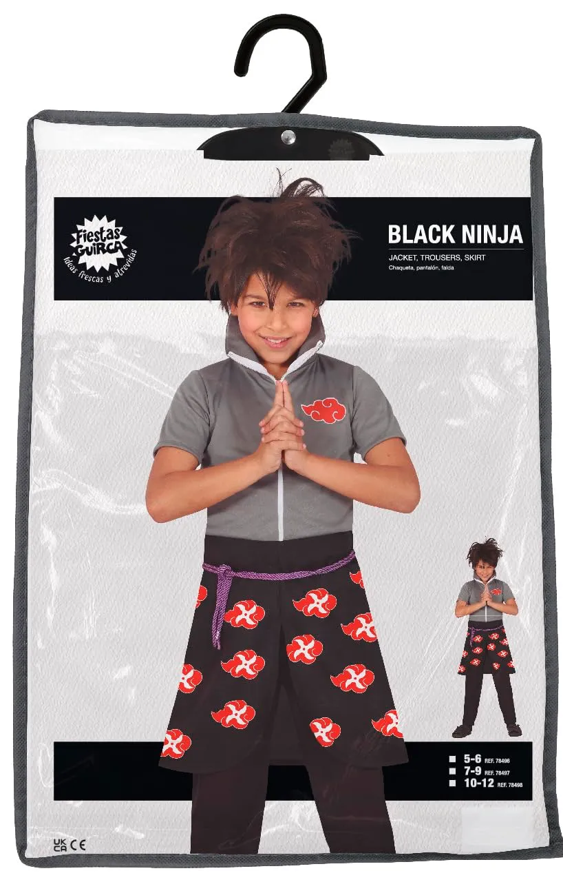 Guirca Guerriero Ninja Giapponese costume bambino 14-16 anni