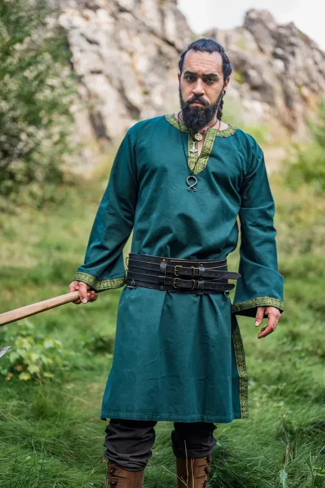 La Bottega di Merlino Tunica Manica Lunga Costume Cotone