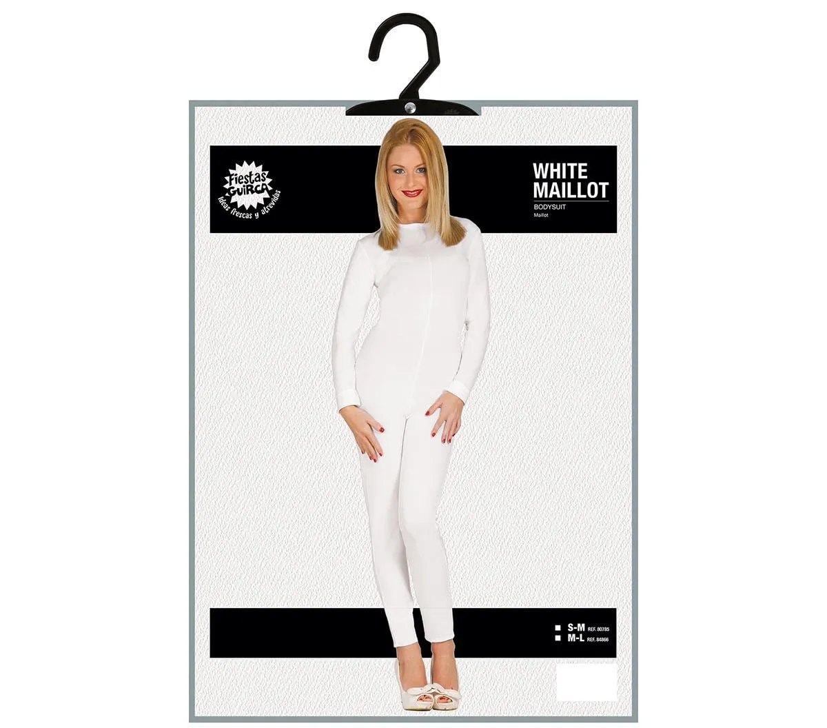 Guirca Basic body bianco 9-10 anni sotto costume