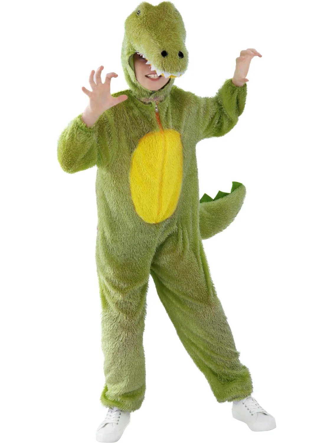 Smiffys Crocodile costume safari verde giallo Small 4-6 anni