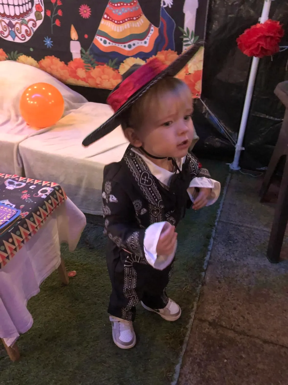 Funidelia Mariachi costume bambino con sombrero 3-4 anni