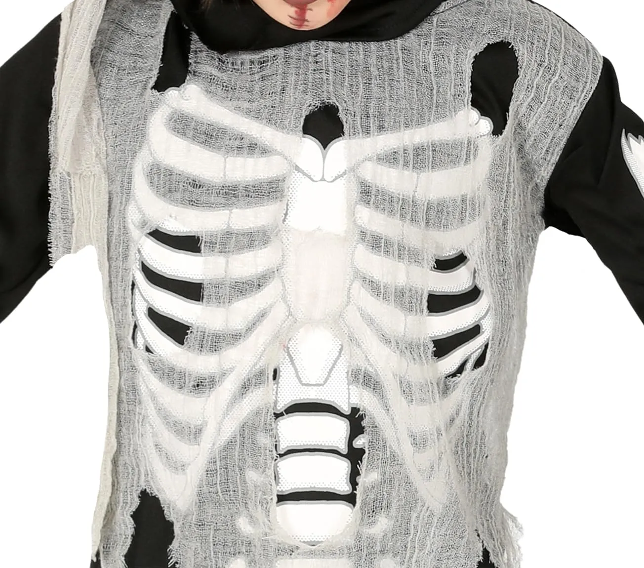 Guirca Ninja Scheletro Zombie Costume Bambino