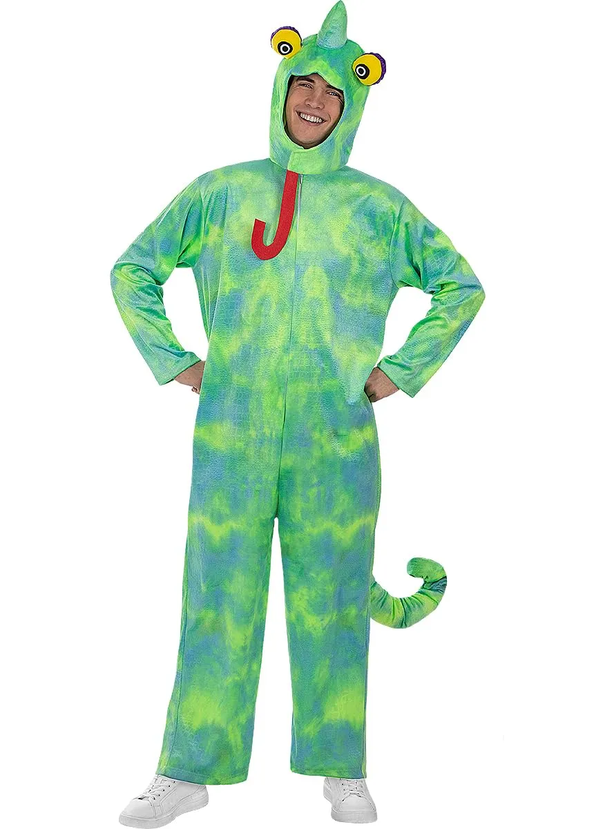 Funidelia Camaleonte costume adulto L-XL verde