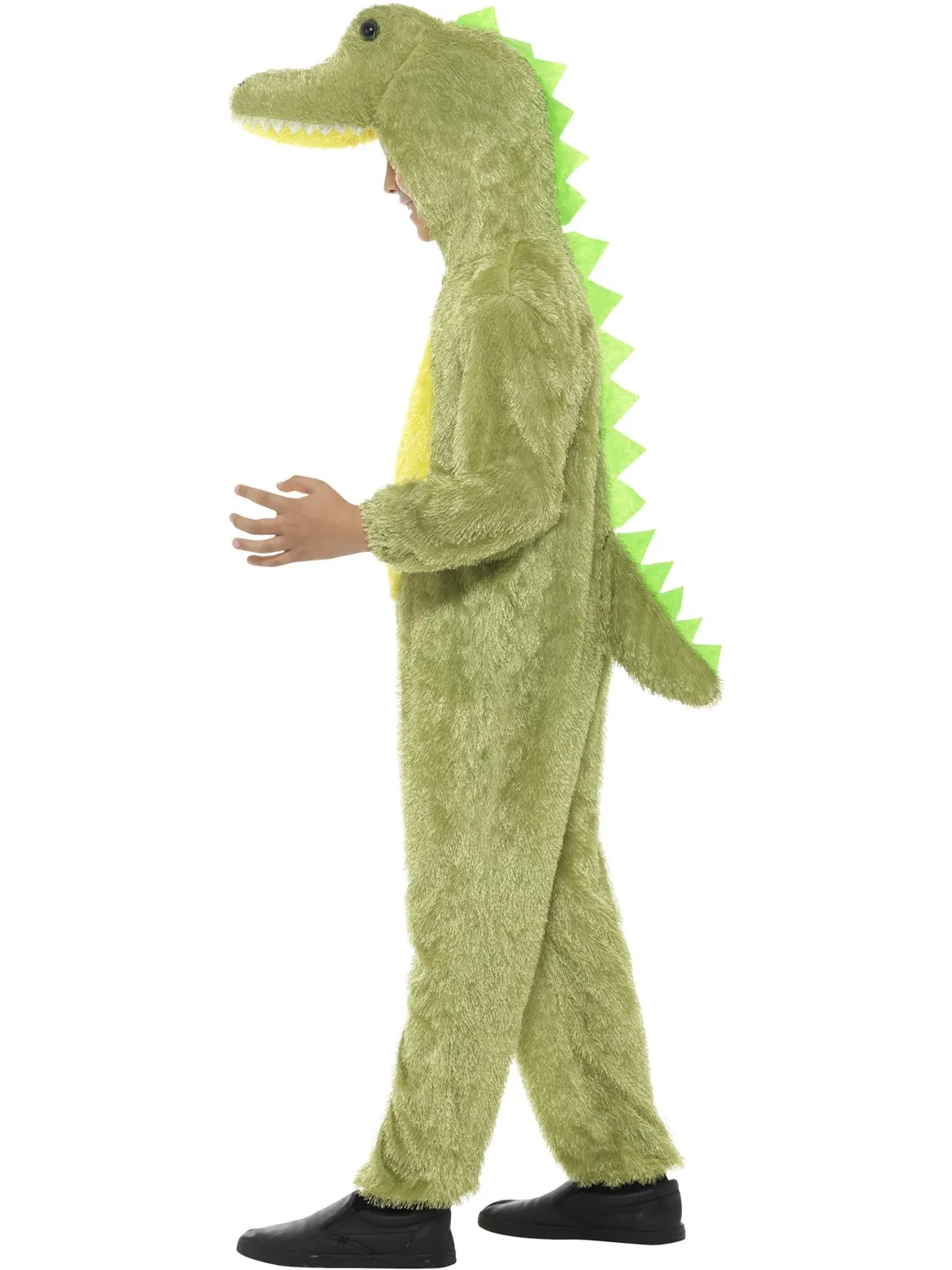 Smiffys Crocodile costume safari verde giallo Small 4-6 anni