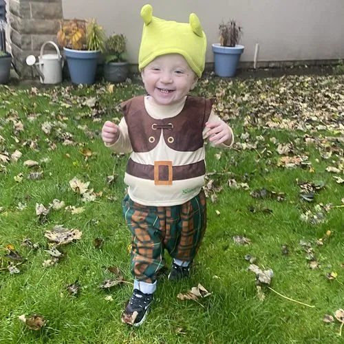 Smiffys Shrek costume bimbo 1-2 anni verde