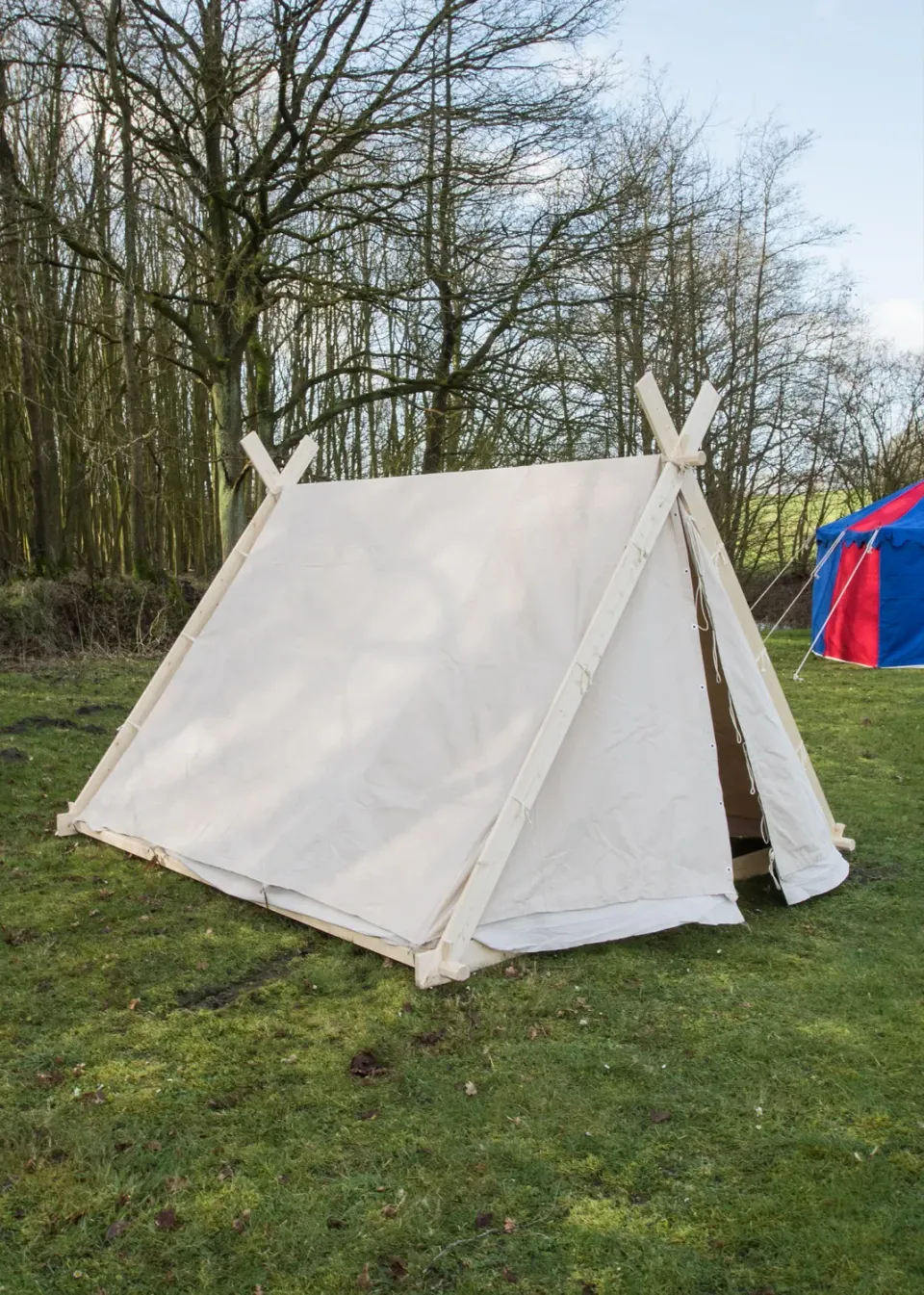 La Bottega di Merlino Tenda Medievale 2x2,3x1,8 m Naturale