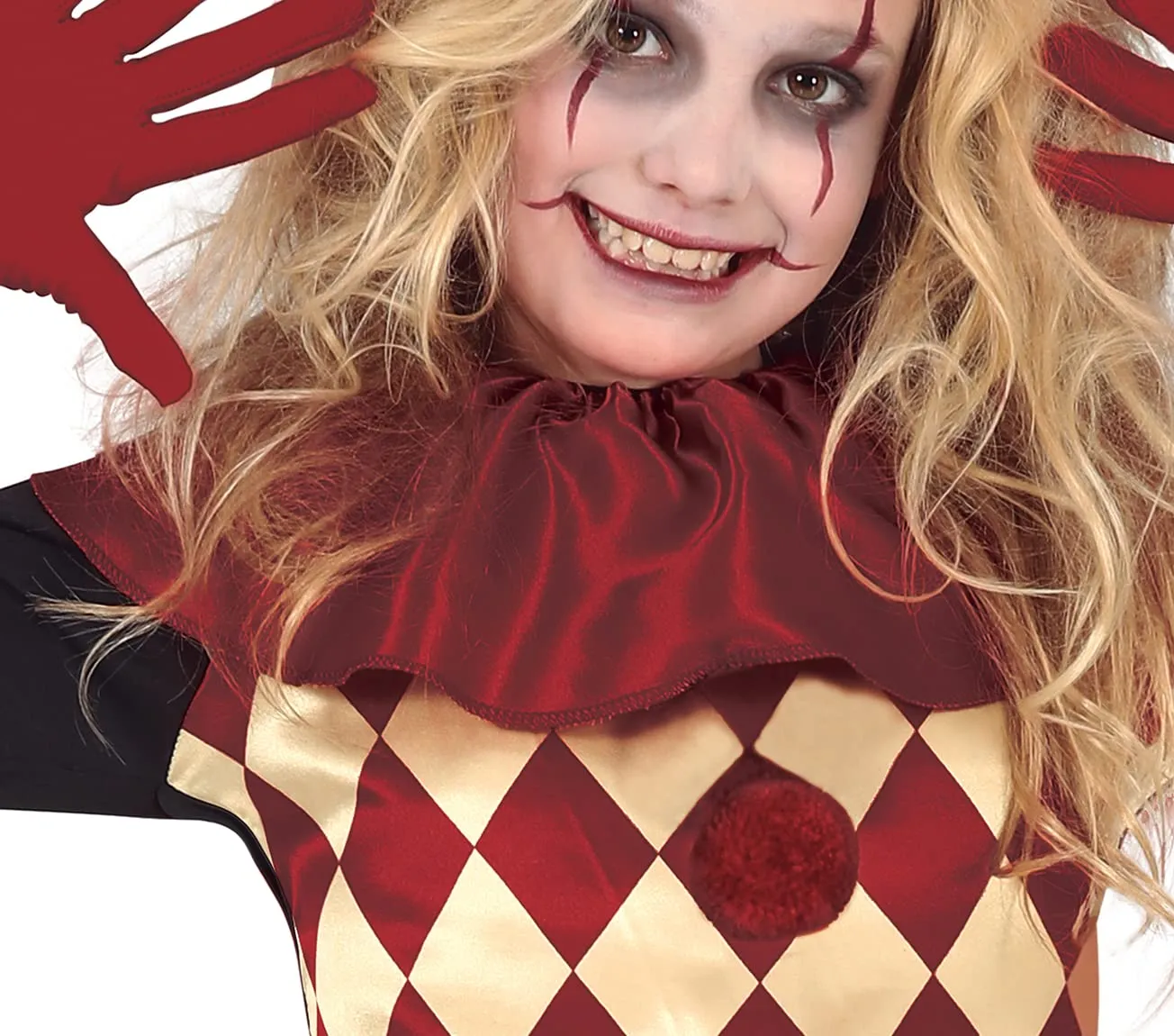 Guirca Clown Terrore costume bambina 7-9 anni horror