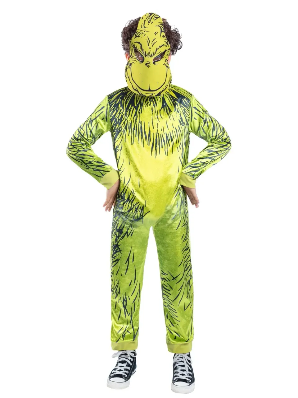 Smiffys Grinch costume bambino Medium 7-9 anni verde ufficiale