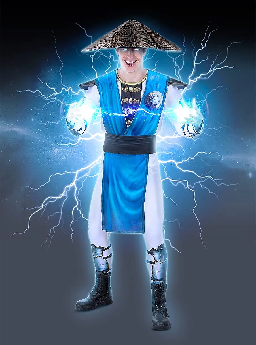 Funidelia Raiden Mortal Kombat costume uomo L azzurro